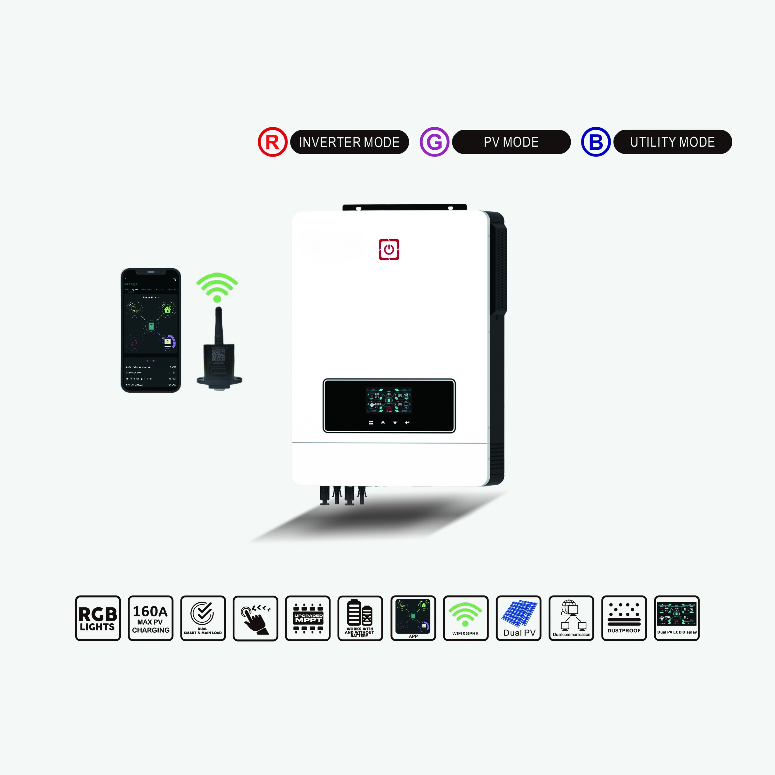 Factory Direct Hybrid Solar In - Pure Sine Wave Inverter 리뷰 및 가격