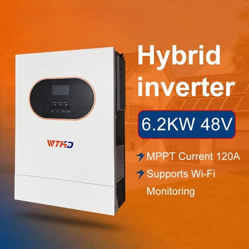 6.2KW Single Phase Off Grid On - Pure Sine Wave Inverter 리뷰 및 가격