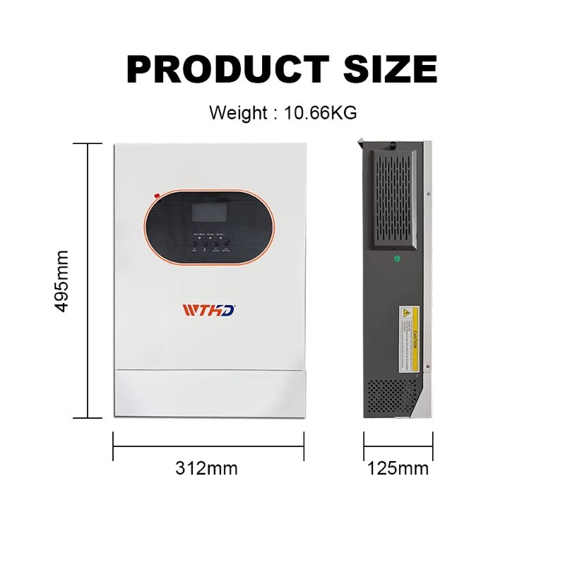 6.2KW Single Phase Off Grid On - Pure Sine Wave Inverter 리뷰 및 가격