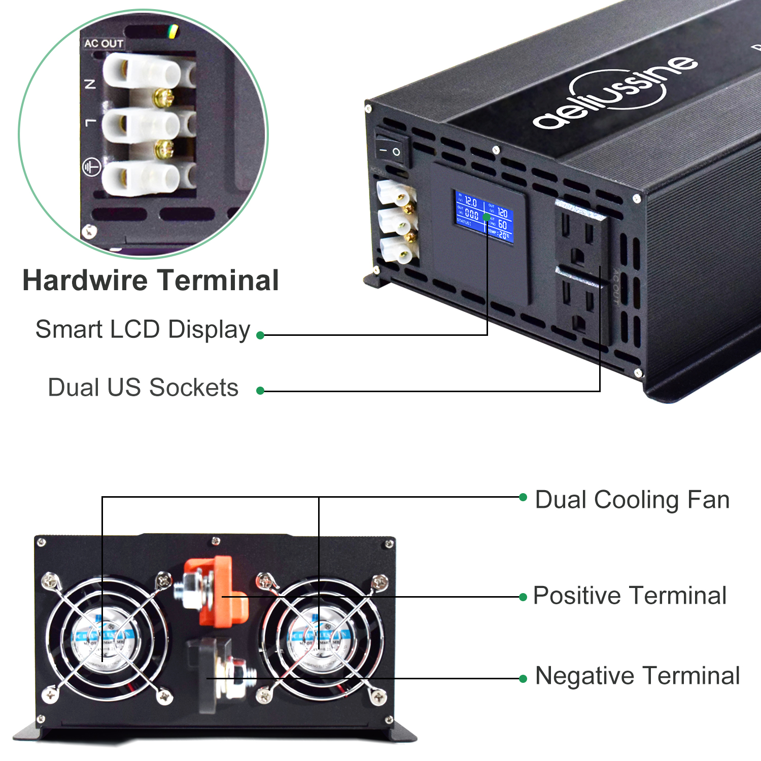 2026 Hot Sale WZRELB = AC Sola - Pure Sine Wave Inverter 리뷰 및 가격